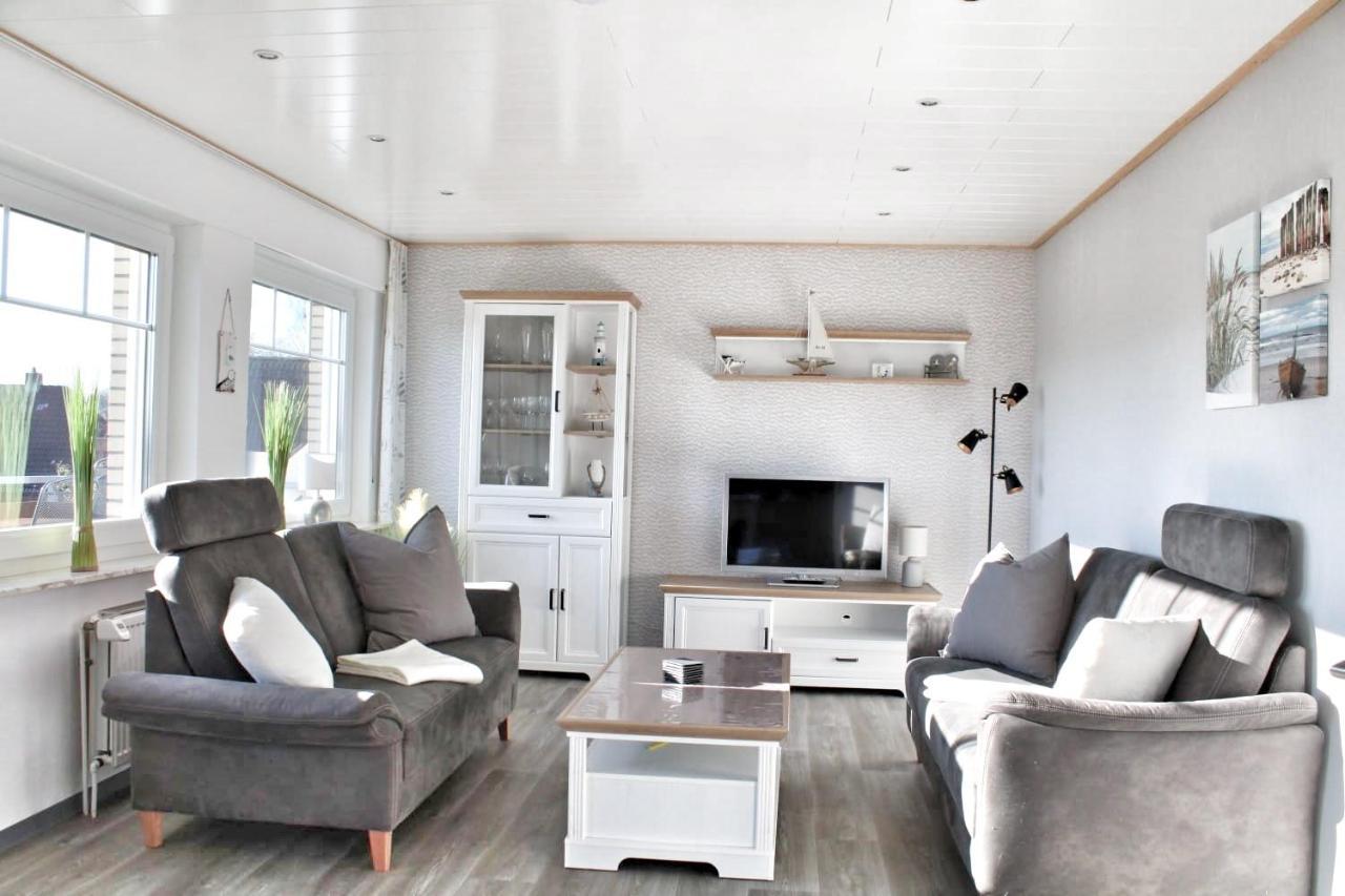 Nordsee Anker Unsere Moderne 87 Qm Ferienwohnung Mit Zwei Schlafzimmer In Norden Ortsteil Ostermarsch 外观 照片